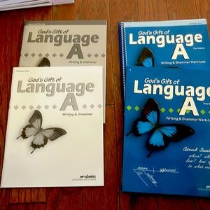 Abeka Grade 4 Language books